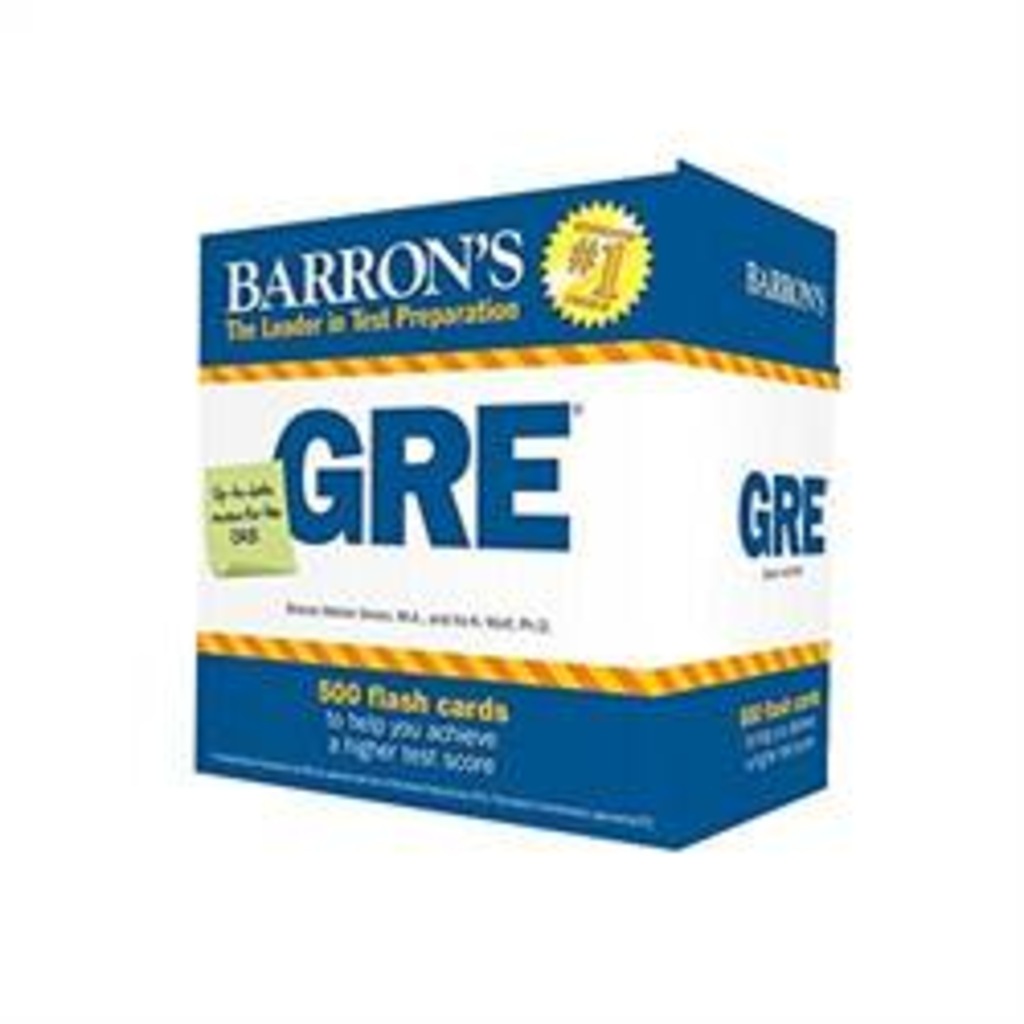 Barron's Gre Flashcards (3rd Ed)