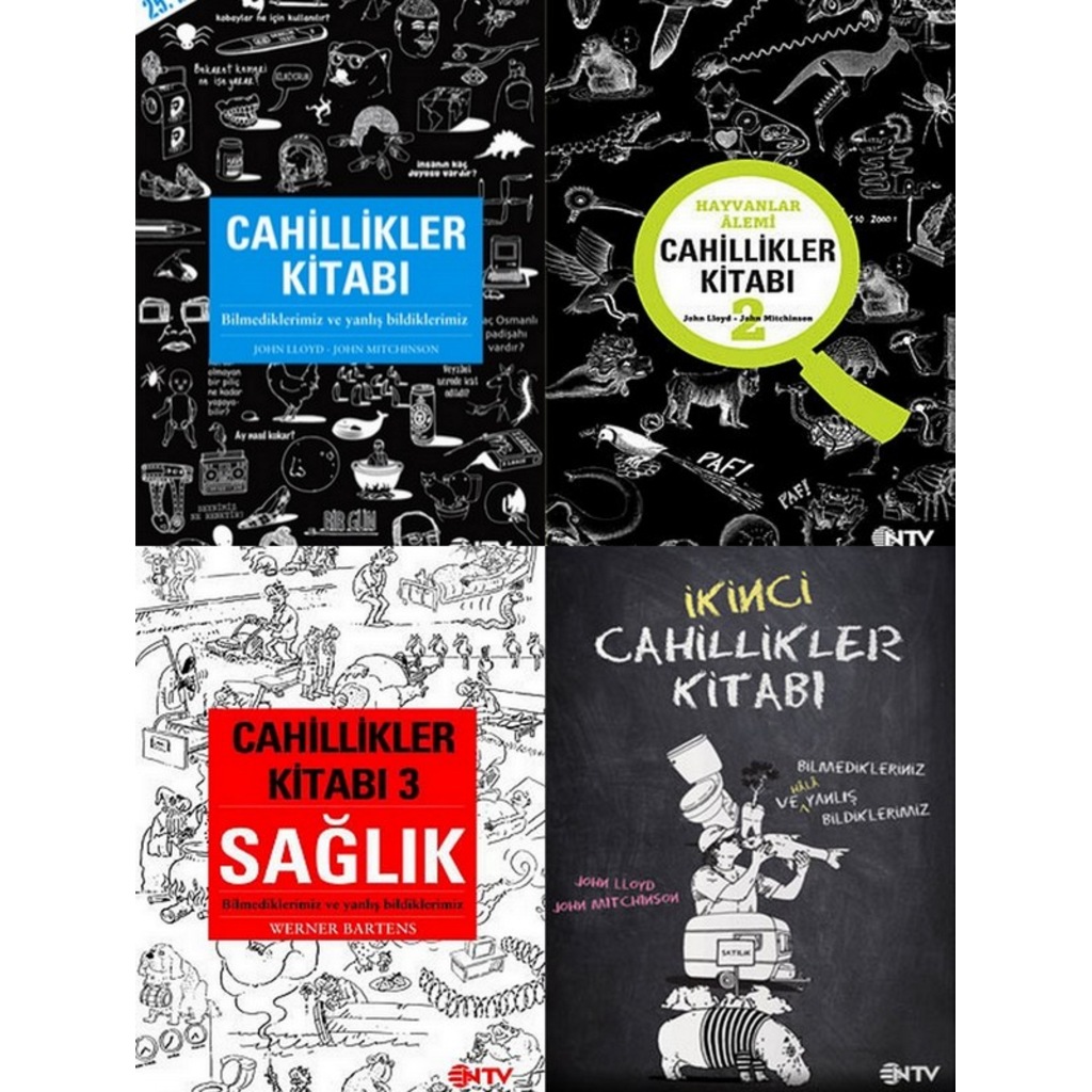 Cahillikler Kitabı 4 Kitap Set - John Mitchinson - John Lloyd