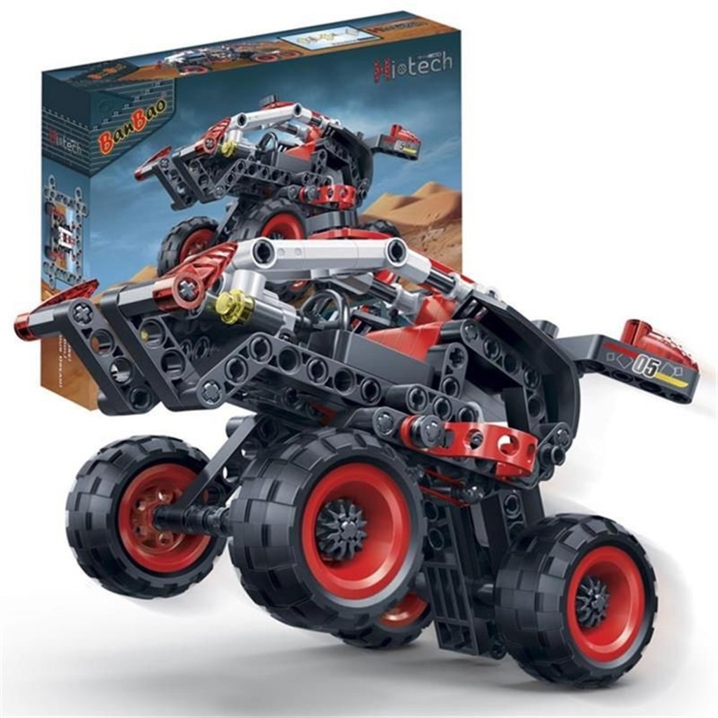 Banbao Lego Kırmızı Yarış Arabası Lego Seti 6956 207 Parça - n11.com