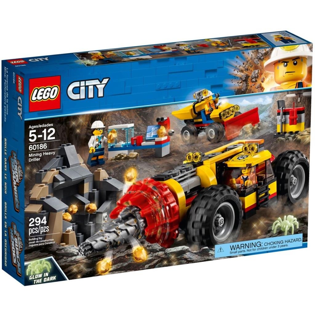 LEGO City 60186 Mining Heavy Driller Fiyatları ve Özellikleri