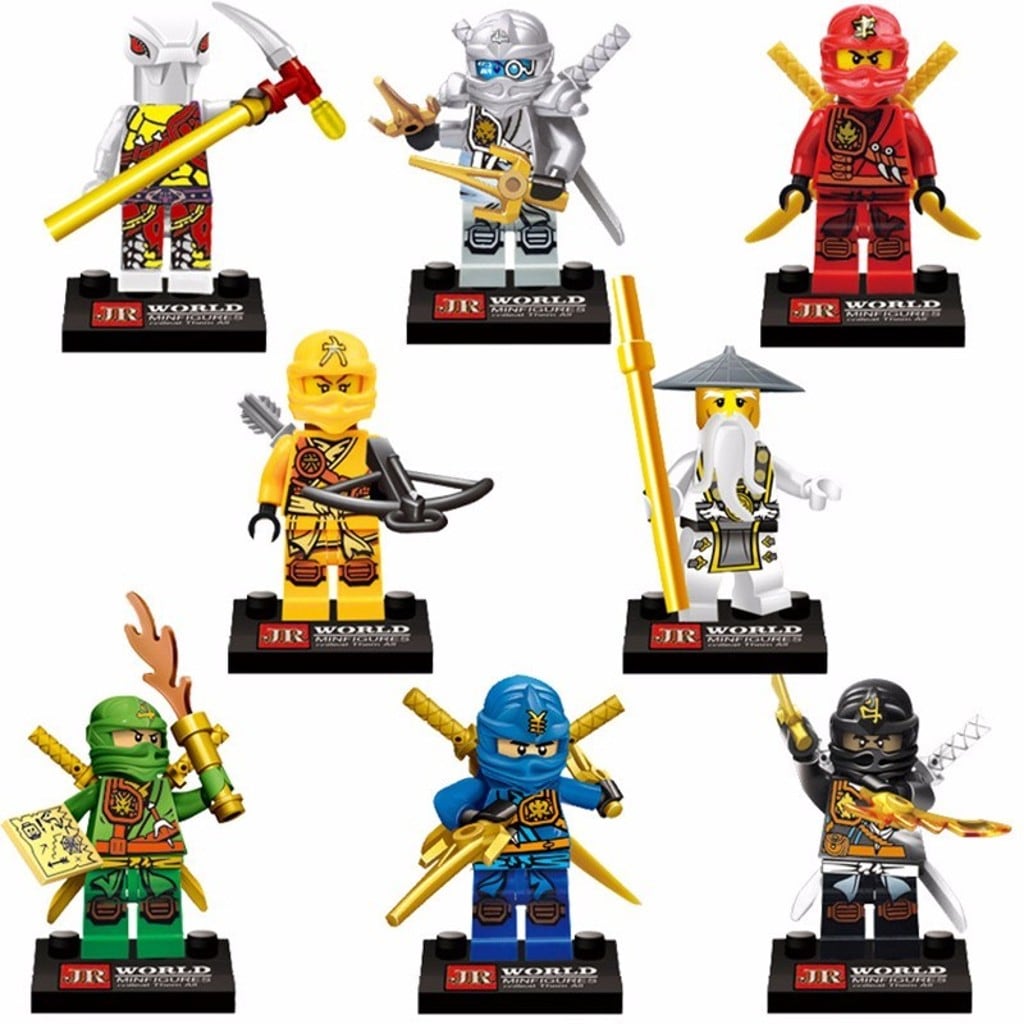 LEGO Ninjago фигурки героев