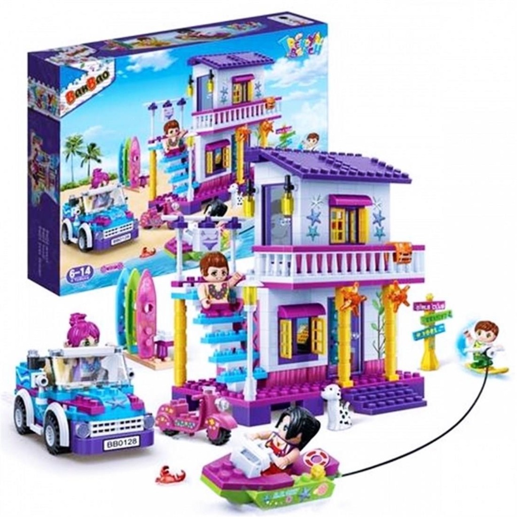 Oyuncak Banbao Lego Oyun Seti 480 Parça Plaj Evi Fiyatları ve Özellikleri
