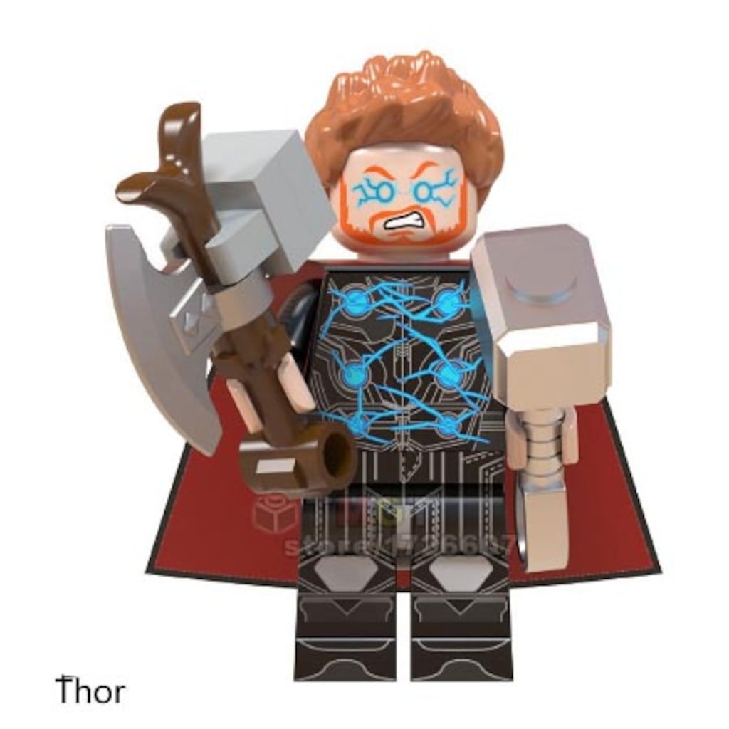 Thor Avengers Marvel Süper Kahraman Lego Figür Ücretsiz Kargo