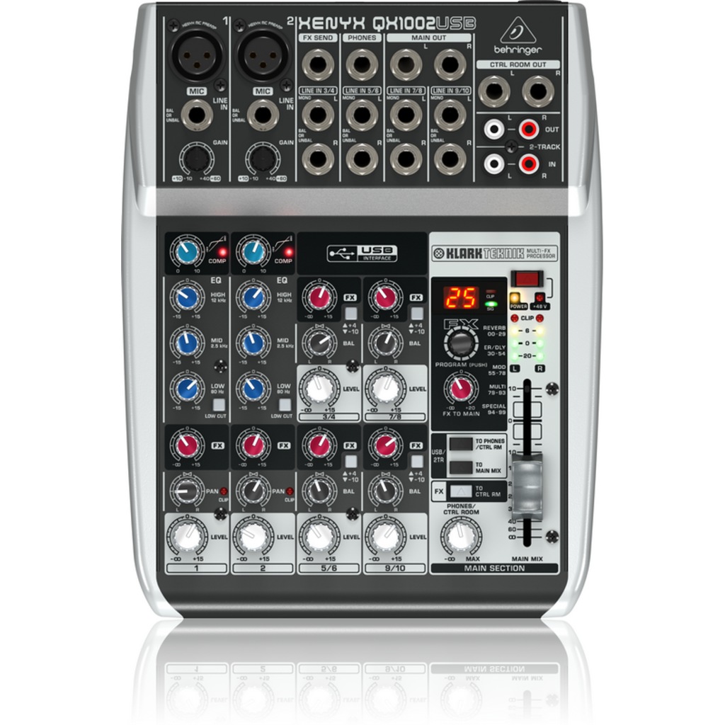 what can i do with my behringer xenyx q802usb