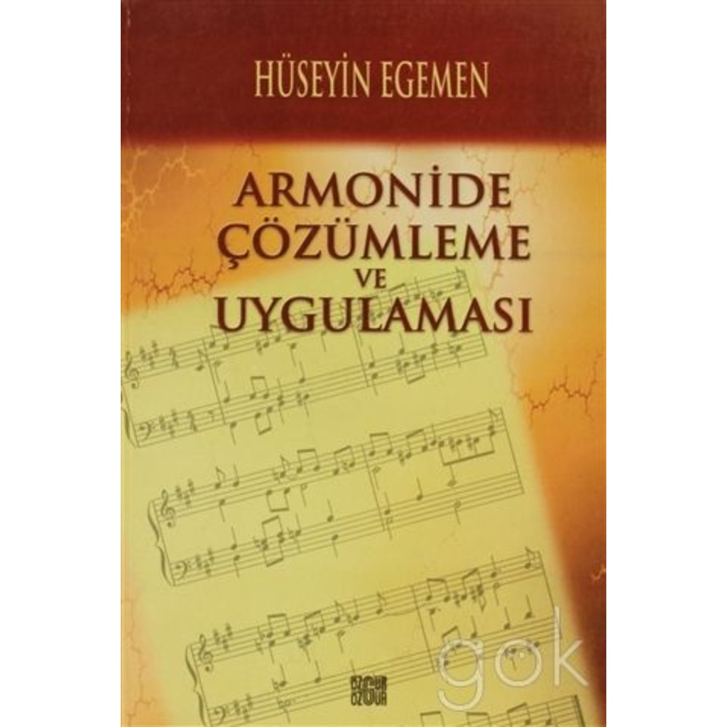 Armonide Çözümleme ve Uygulaması