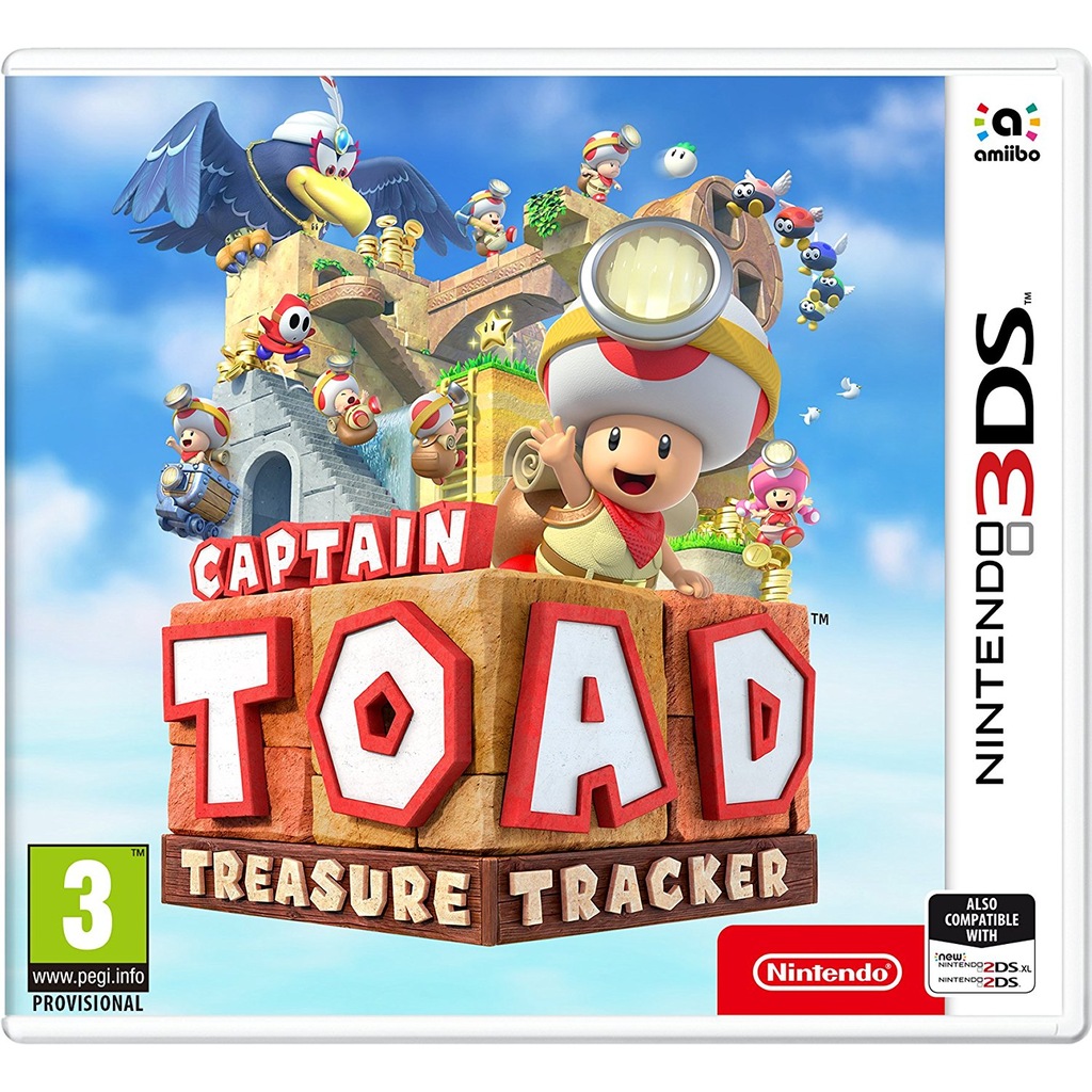Nintendo 3DS Captain Toad Treasure Tracker SIFIR PAL ORİJİNAL