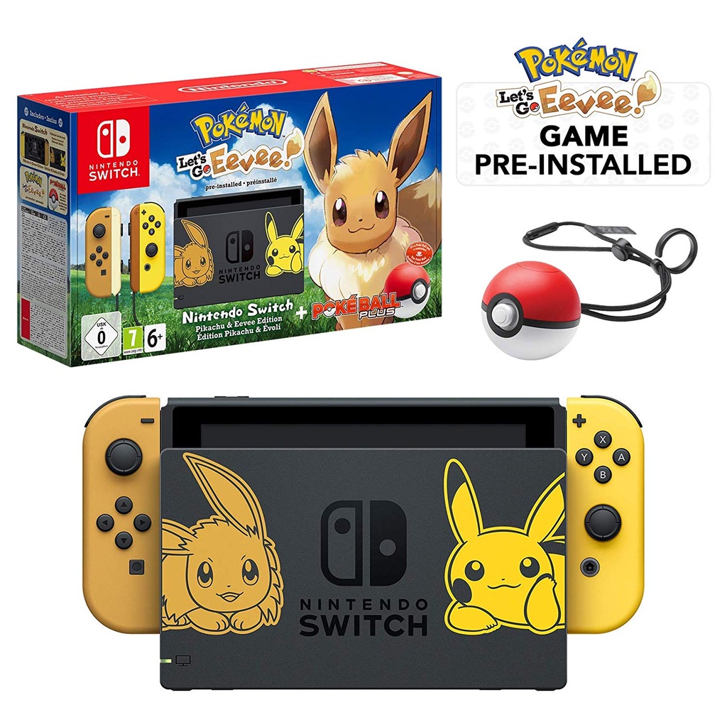 Nintendo Switch Pokemon Lets Go Eevee