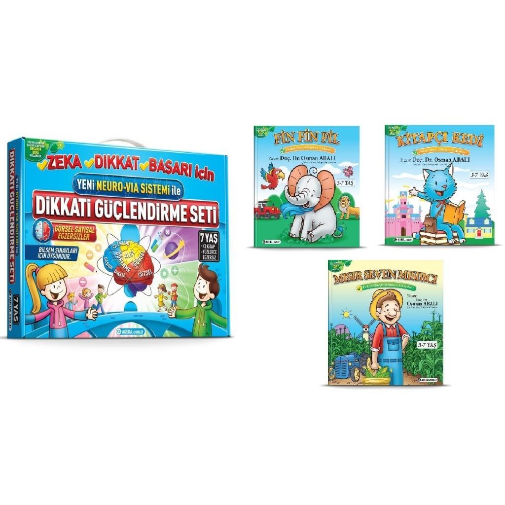 Adeda Neuro Via 7 Yas Dikkati Guclendirme Seti Dgs Hikaye Seti Fiyatlari Ve Yorumlari En Ucuzu Akakce