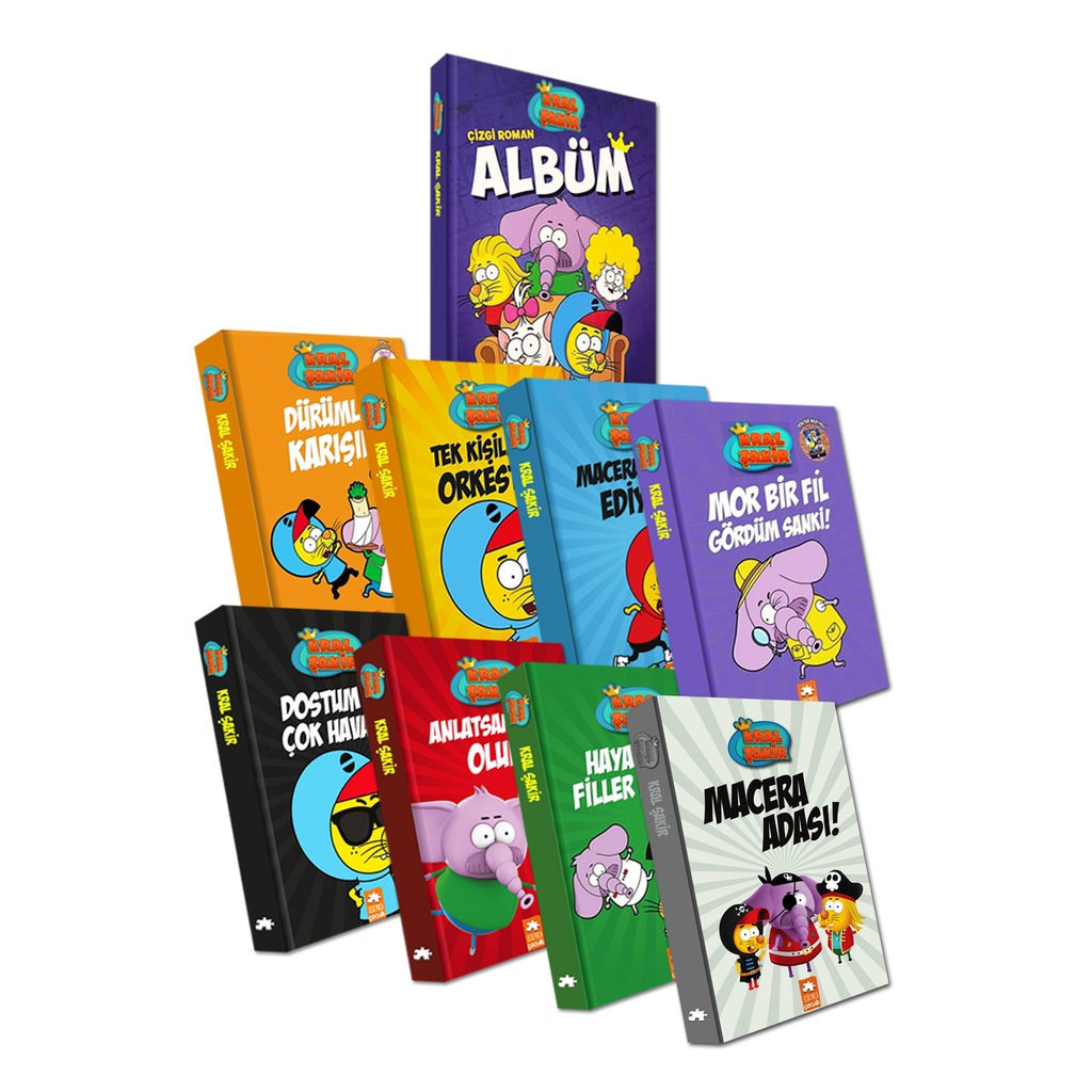 Kral Sakir 8 Adet Kitap Ve Album Seti Fiyatlari Ve Yorumlari En Ucuzu Akakce