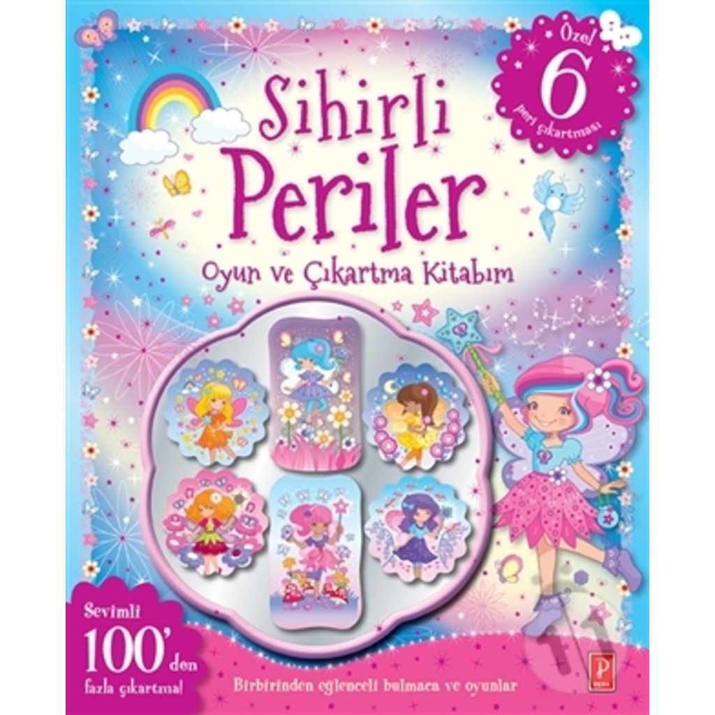 Sihirli Periler Oyun ve Çıkartma Kitabım-Kolektif