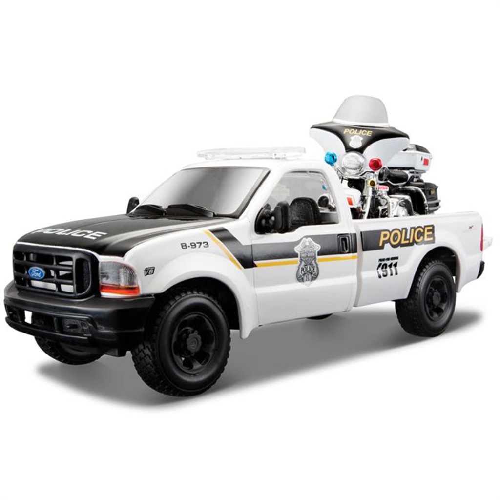 Maisto 1999 Ford F-350 S per Duty Pickup Harley Davidson 1 