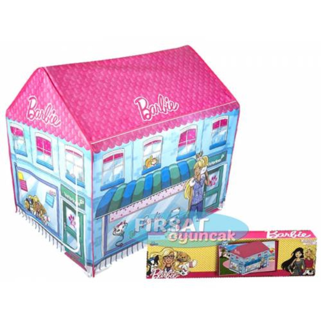 Barbie Çadır Oyun Evi Kız Çocuk Oyun Çadır Hotweels Çadır Erkek O