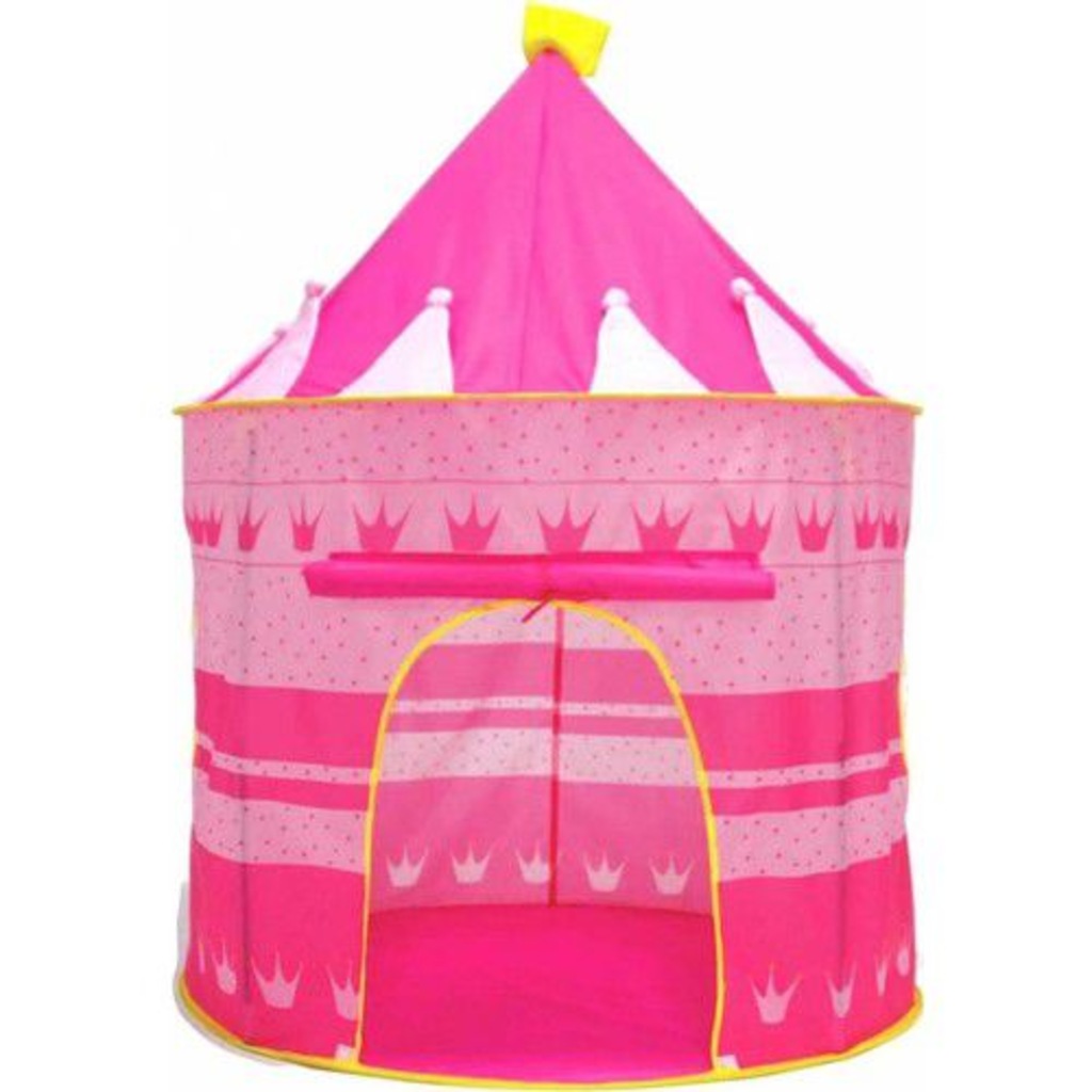 Pembe Oyun Evi Kız Çocuk Homy Prenses Şatosu Çadır