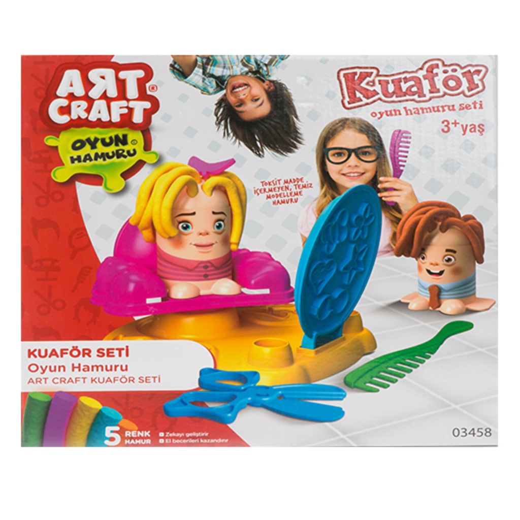 Kuaför Oyun Hamur Seti