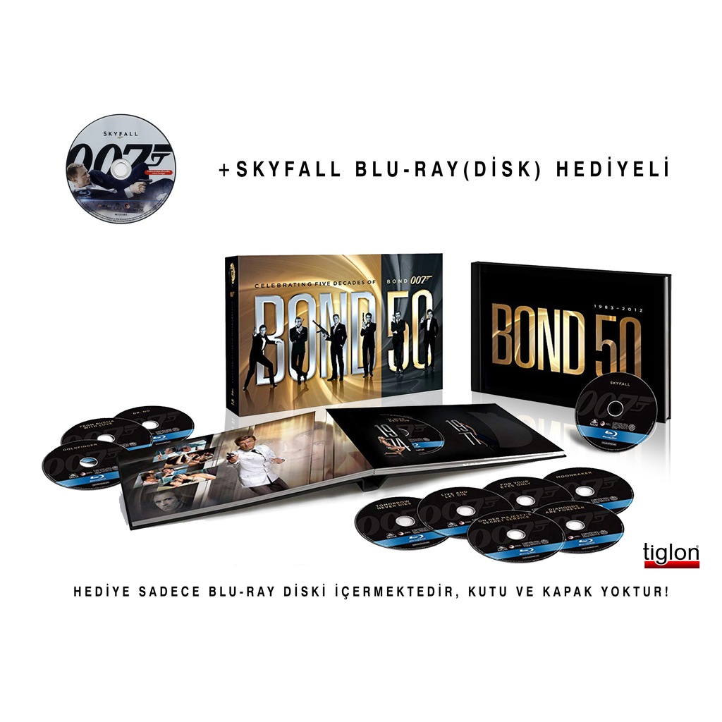 BOND 50th Anniversary Boxset Blu-ray