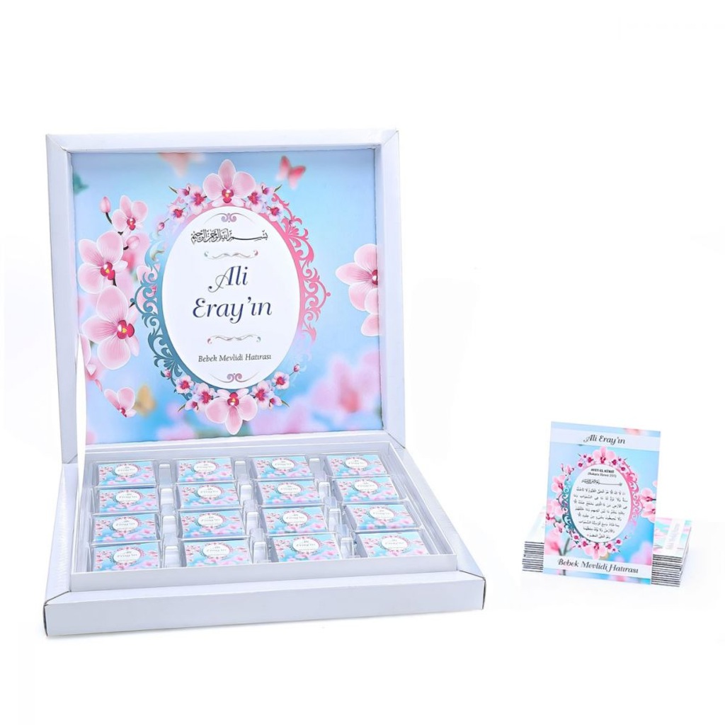 Yenidoğan Erkek Bebek Hediyesi Kardelen(Çikolata