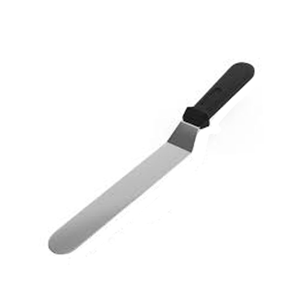 Eğik Pasta Sıvama Spatulası Oval Uçlu B072 20 CM Fiyatları ve Özellikleri
