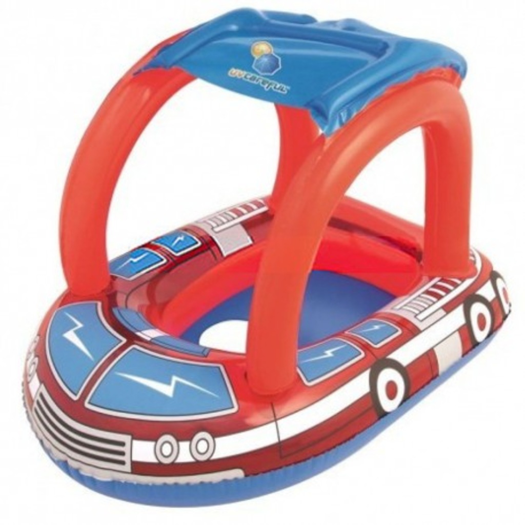 BESTWAY ARABA GÖLGELİKLİ BEBEK SİMİDİ