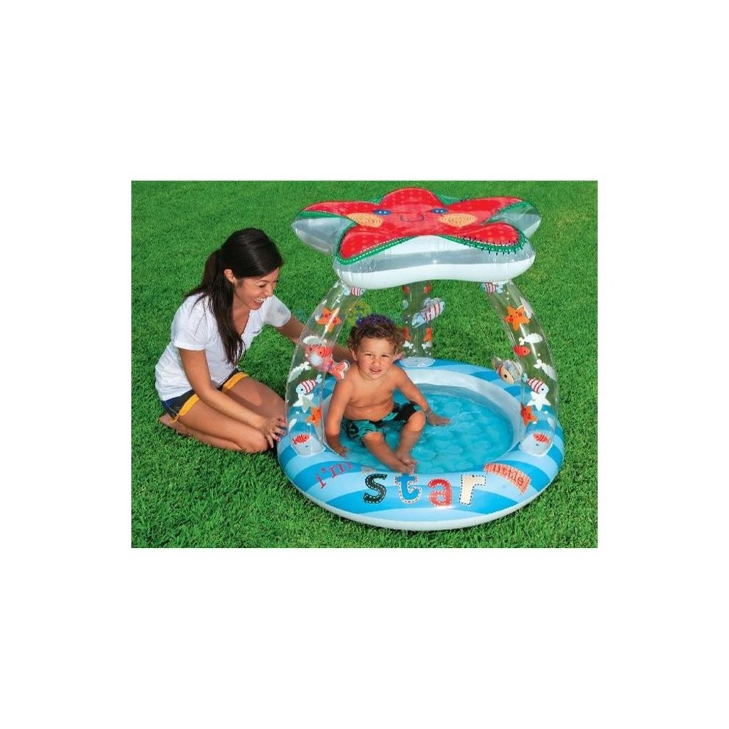 İntex Yıldız Gölgelikli Bebek Havuzu