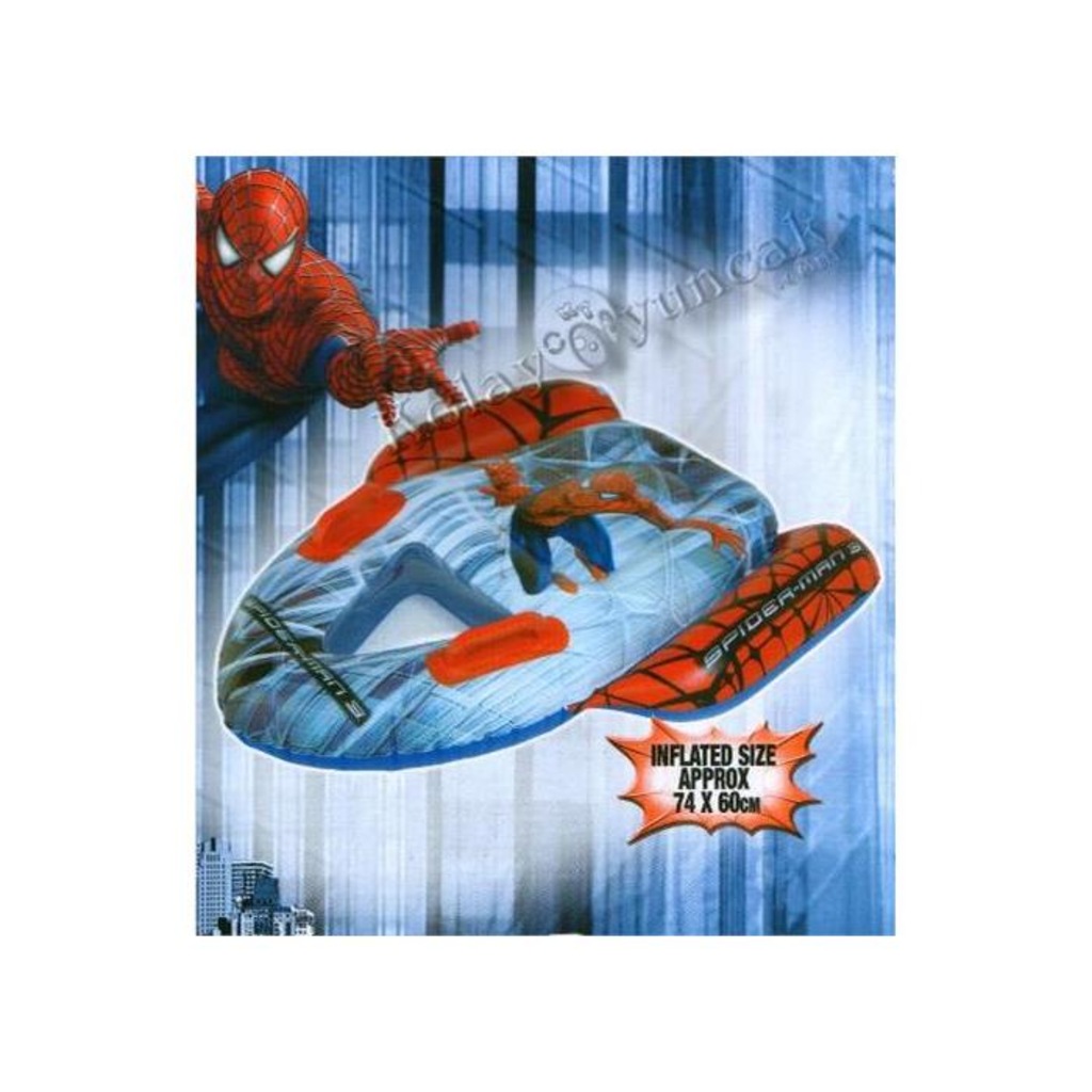 Spider-Man 3 Çocuklar İçin Şişme Deniz Sörf Tahtası 74cm x 60cm