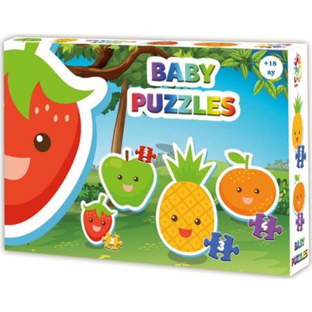 Laço Kids Baby Puzzle Meyveler