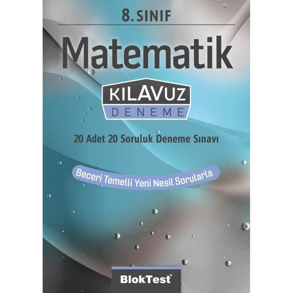 8. Sınıf Matematik Kılavuz Deneme BlokTest Yayınları