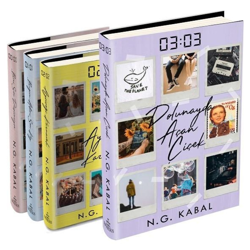 Gençlik Serüveni Serisi (4 Kitap Set Ciltli) İmzalı - N. G. Kabal