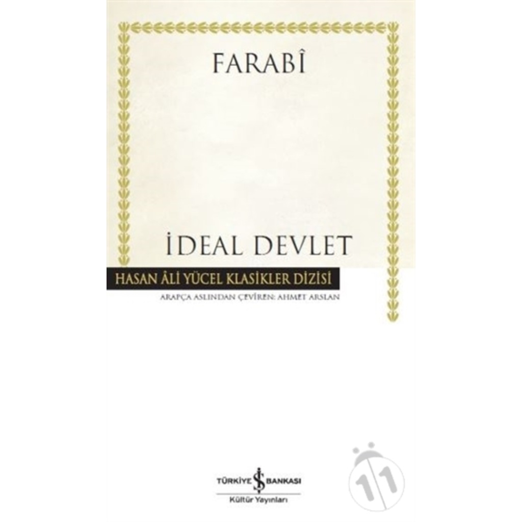 İdeal Devlet - İş Bankası Kültür Yayınları