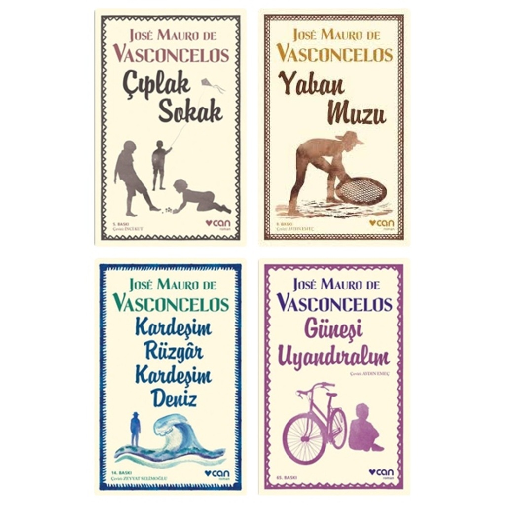 JOSE MAURO DE VASCONCELOS 4 KİTAP GÜNEŞİ UYANDIRALIM