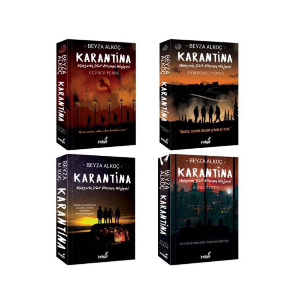 Karantina Serisi 4 Kitap Set - Beyza Alkoç - İndigo Kitap