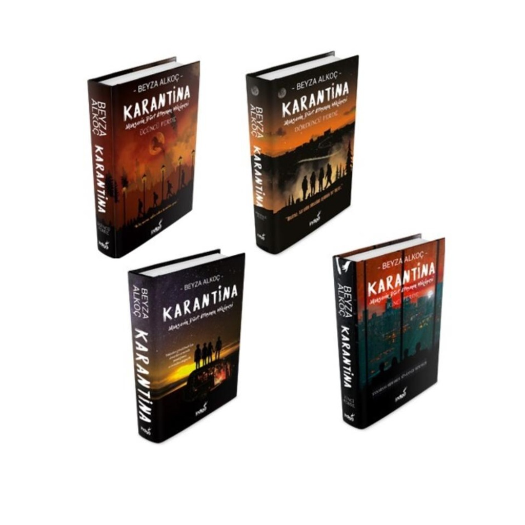 Karantina Serisi 4 Kitap Set Ciltli - Beyza Alkoç - İndigo Kitap