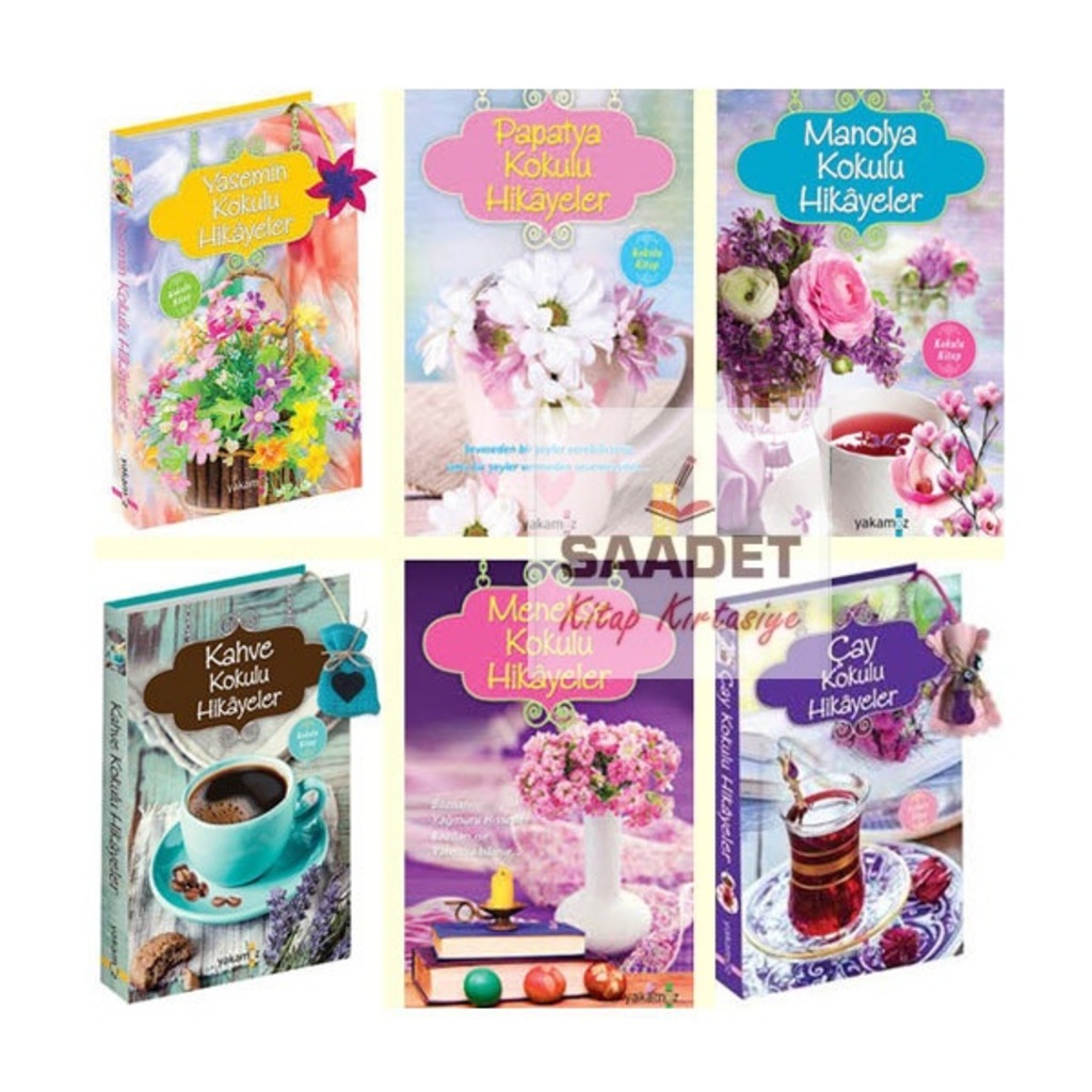 KOKULU HİKAYELER 6 AD PAPATYA ÇAY KAHVE YASEMİN MENEKŞE MANOLYA