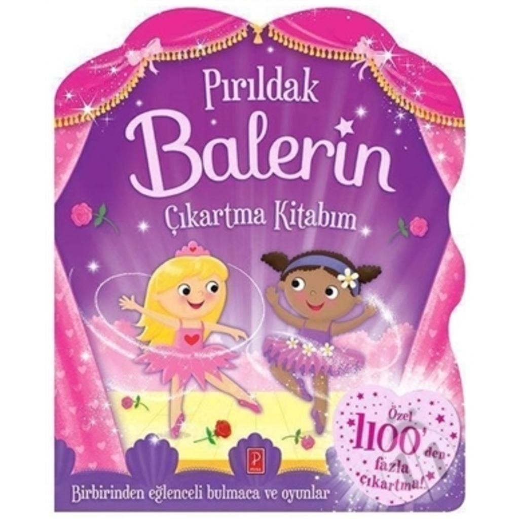 Pırıldak Balerin Çıkartma Kitabım