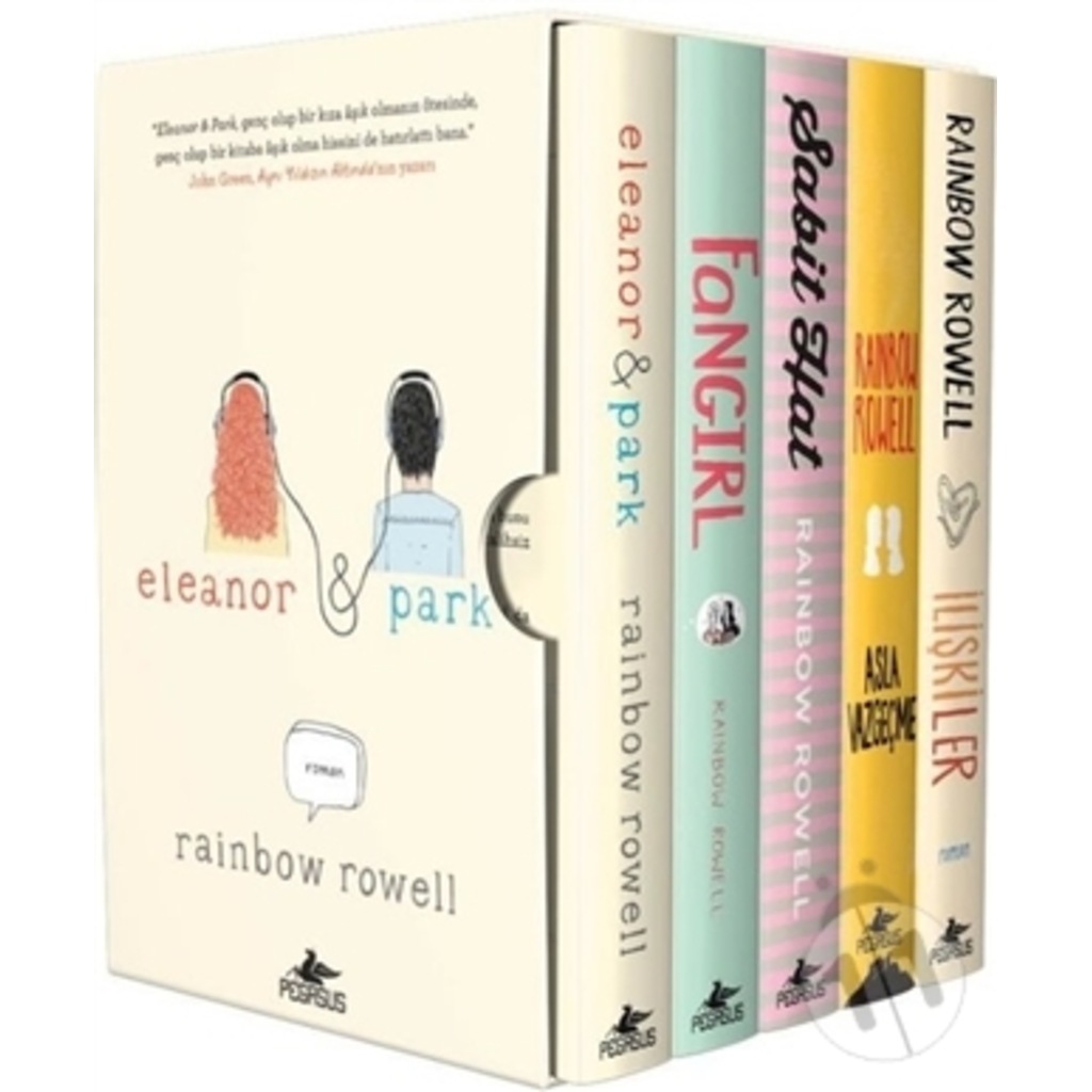 Rainbow Rowell Kitapları Kutulu Özel Set (Ciltli 5 Kitap)