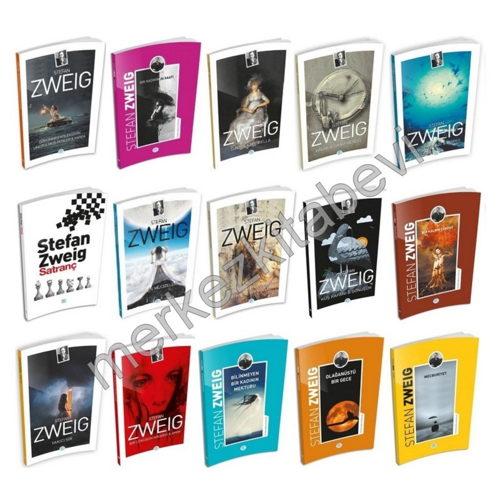 Stefan Zweig Seti 15 Kitap