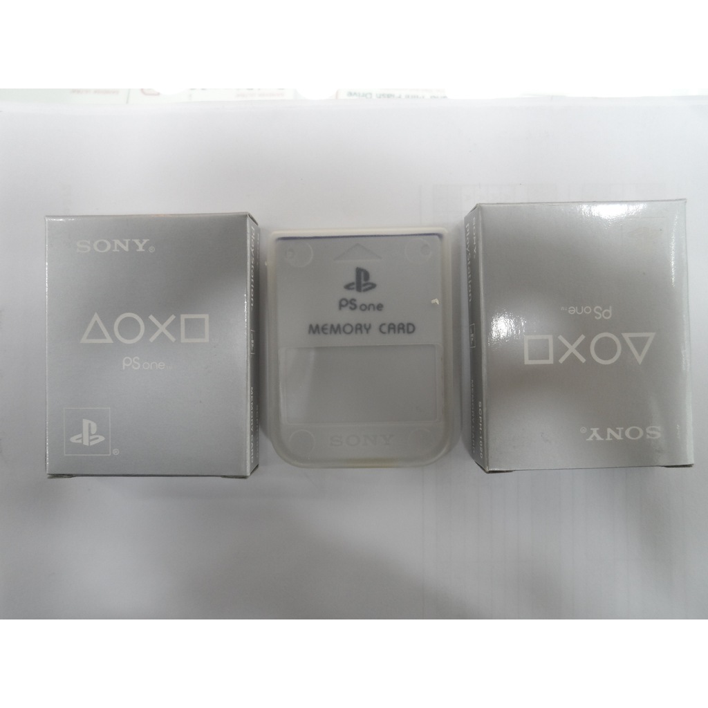 playstation one memory card