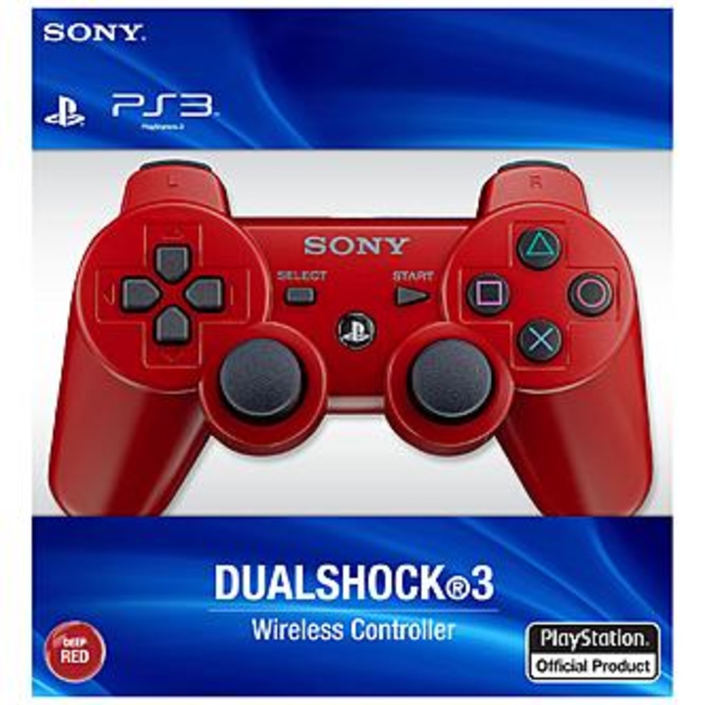 Sony PS3 Joystick PS3 Oyun Kolu Dualshock 3 Kırmızı