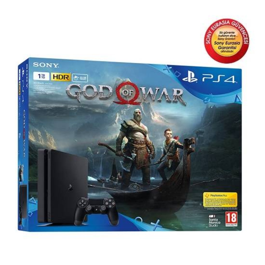 PlayStation 4 1TB Slim + God Of War