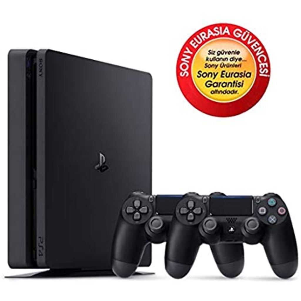 Sony Ps4 1TB Slim +ÇİFT KOL 2 YIL SONY EURASİA GARANTİLİ( SIFIR)