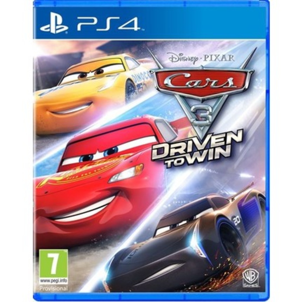 PS4 CARS 3 DRIVEN TO WIN SIFIR KUTUSUNDA GÜVENLİK ŞERİTLİ