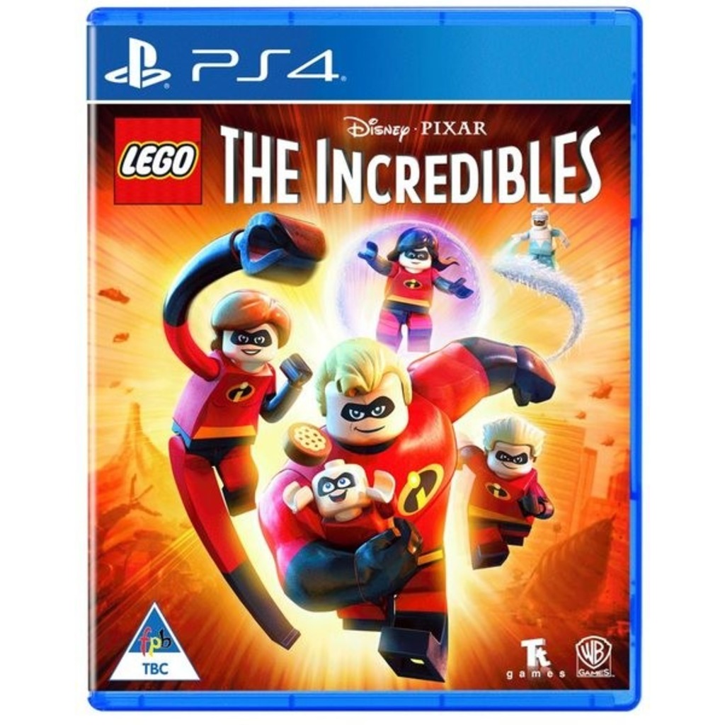 PS4 LEGO THE INCREDIBLES SIFIR KUTUSUNDA GÜVENLİK ŞERİTLİ