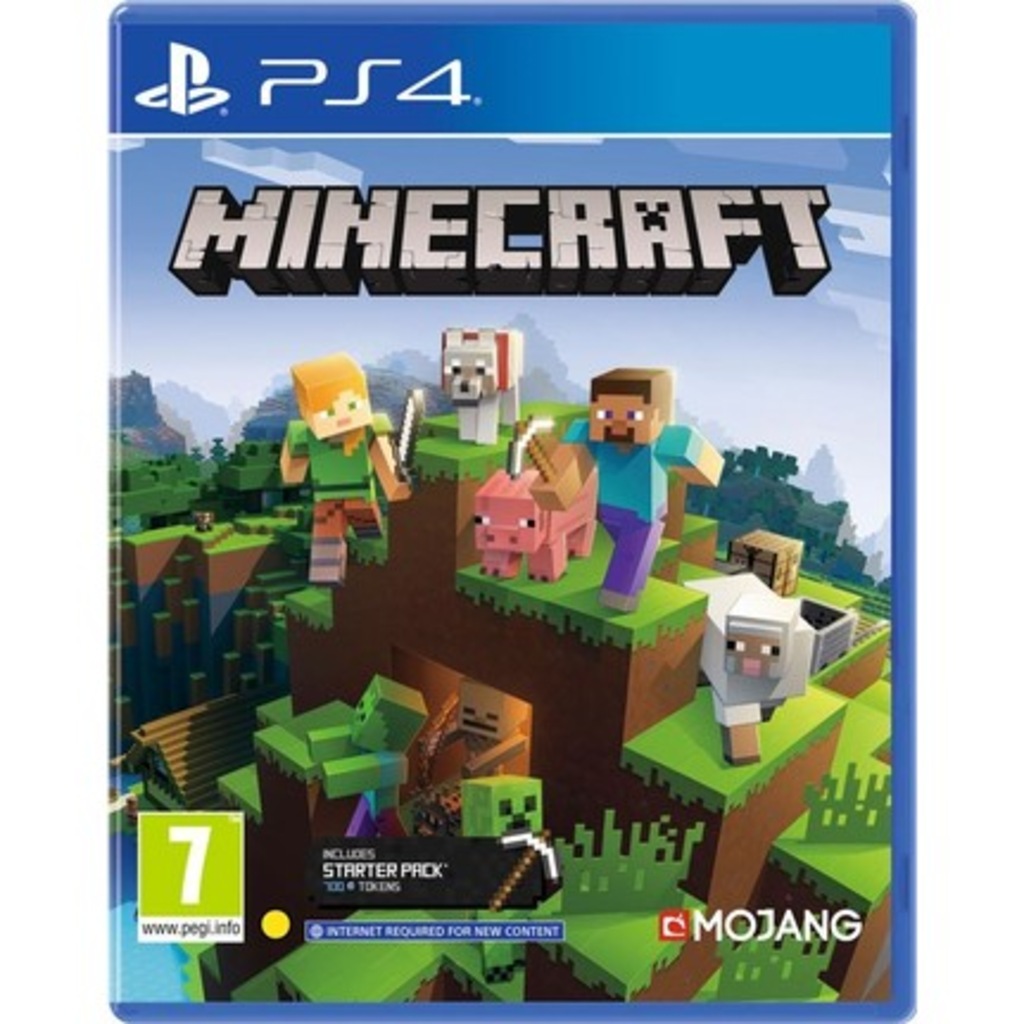 PS4 MINECRAFT Bedrock Edition SIFIR JELATİNİNDE