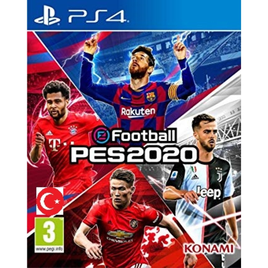 PS4 PES 2020 TÜRKÇE PES 20 OYUN SÜPER LİGLİ SIFIR ORJİNAL