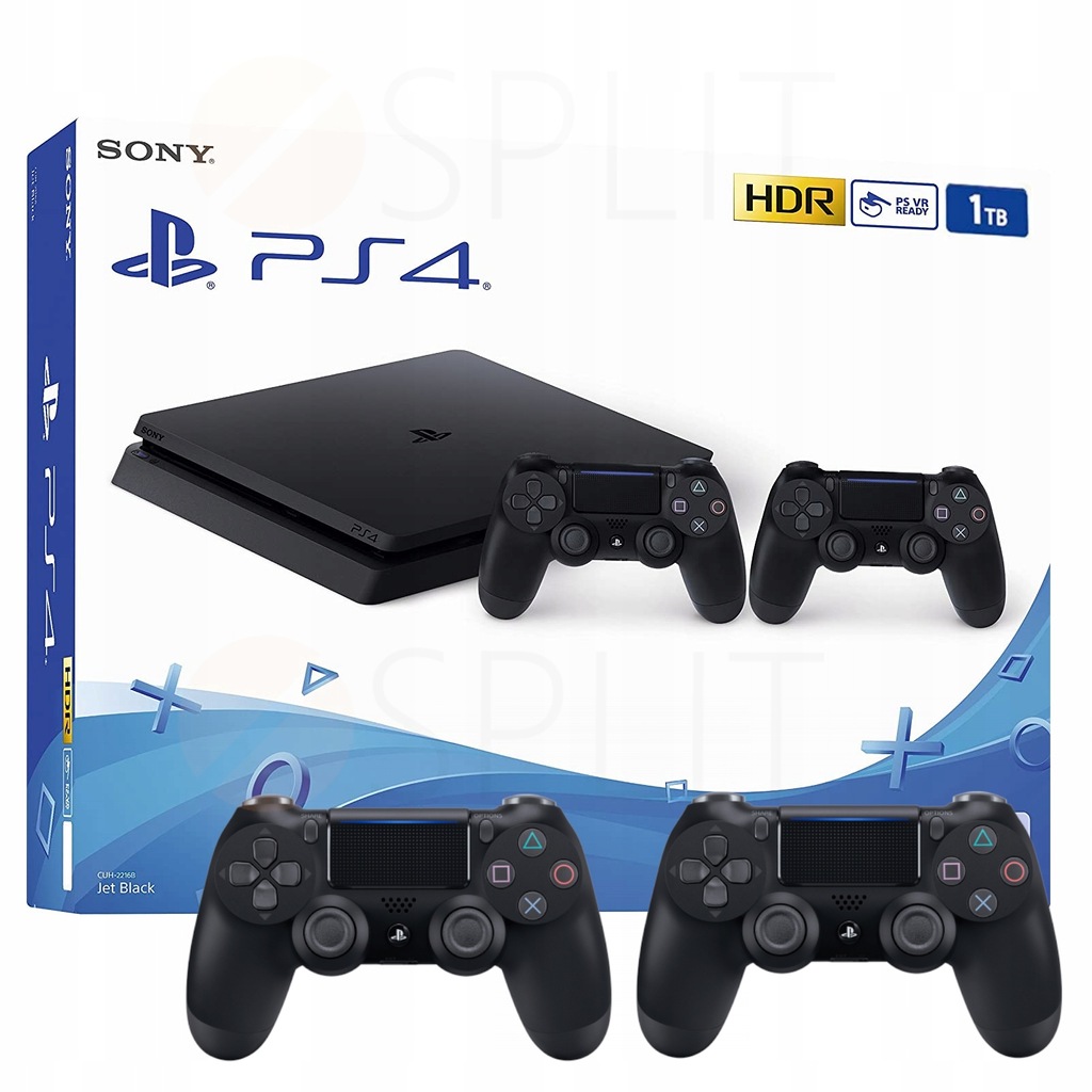 PS4 SLIM 1 TB+ 2 AD SIFIR Sony KOL + 2 YIL GARANTİLİ