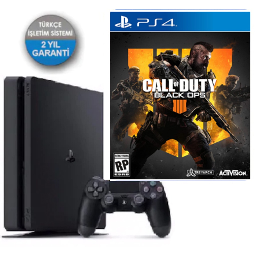 SONY PLAYSTATION 4 PS4 1 TB + C.O.D. BLACK OPS 4