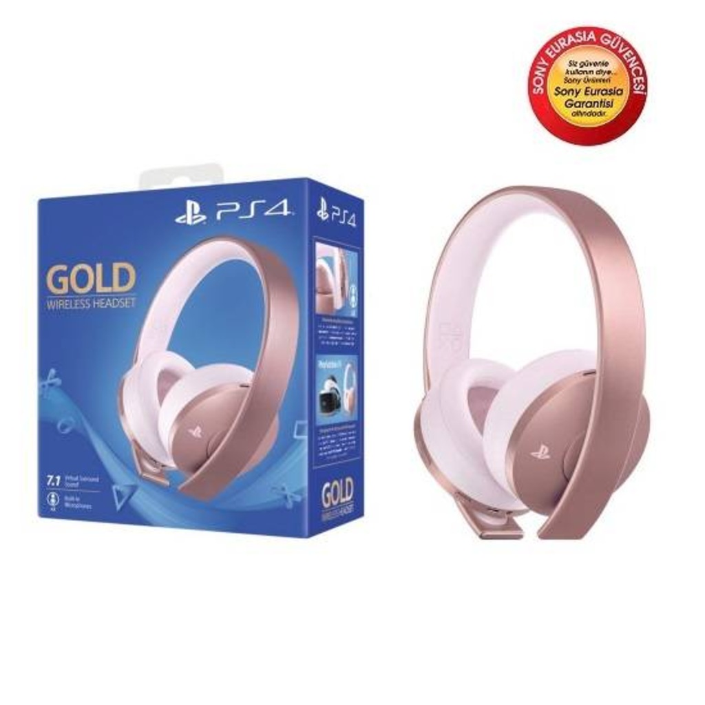 Sony PS4 Gold Edition Wireless Headset Rose Gold