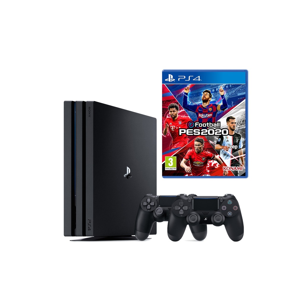 Sony PS4 PRO 1 TB Oyun Konsolu + 2. Kol + PES 20