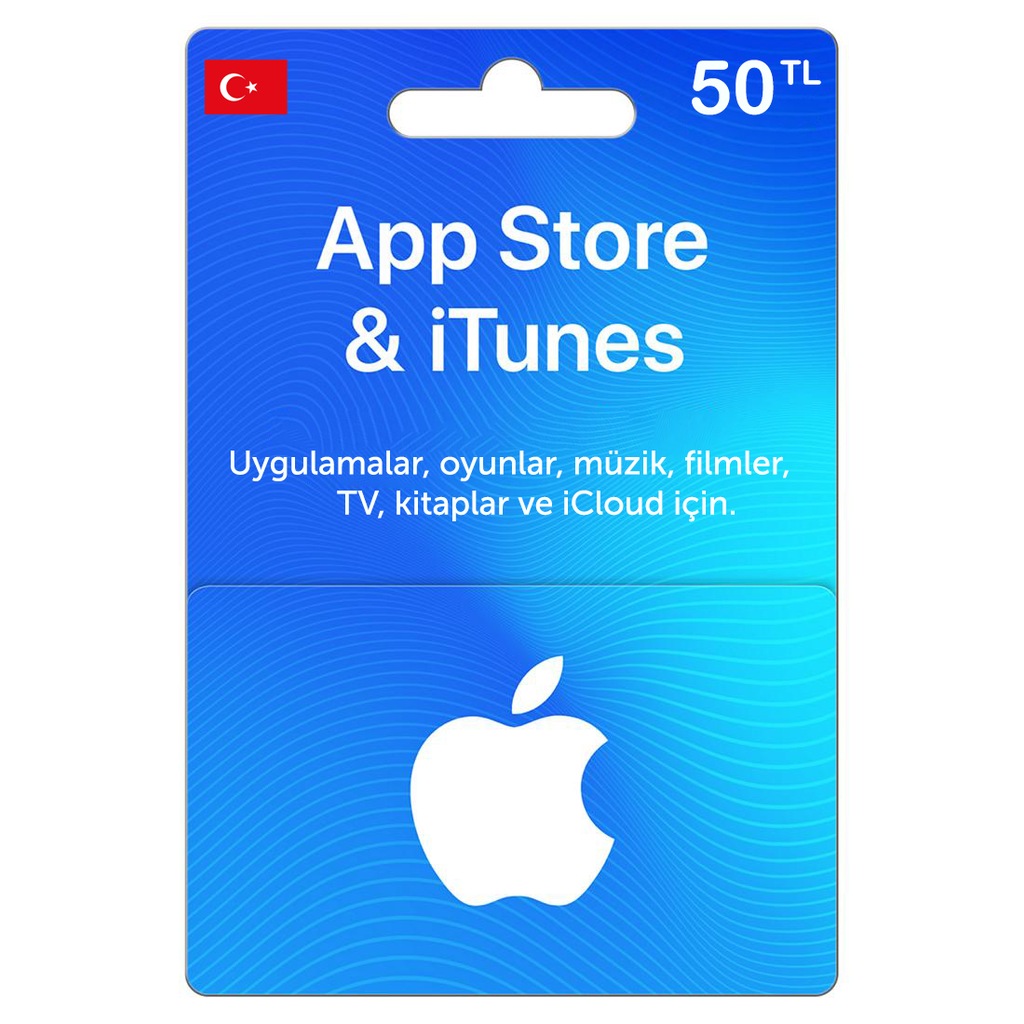 Apple Store & iTunes Hediye Kartı (TR) - 50 TL