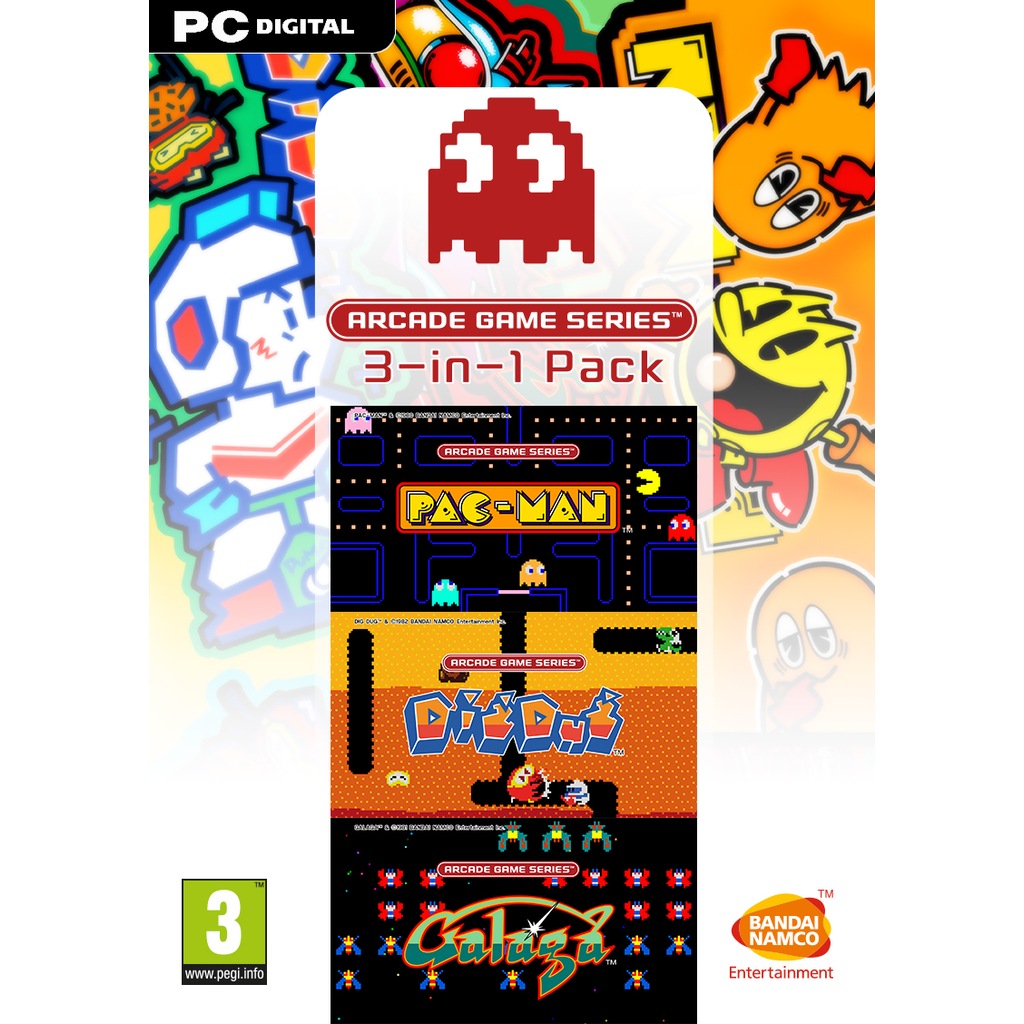 ARCADE GAME SERIES 3-in-1 Pack