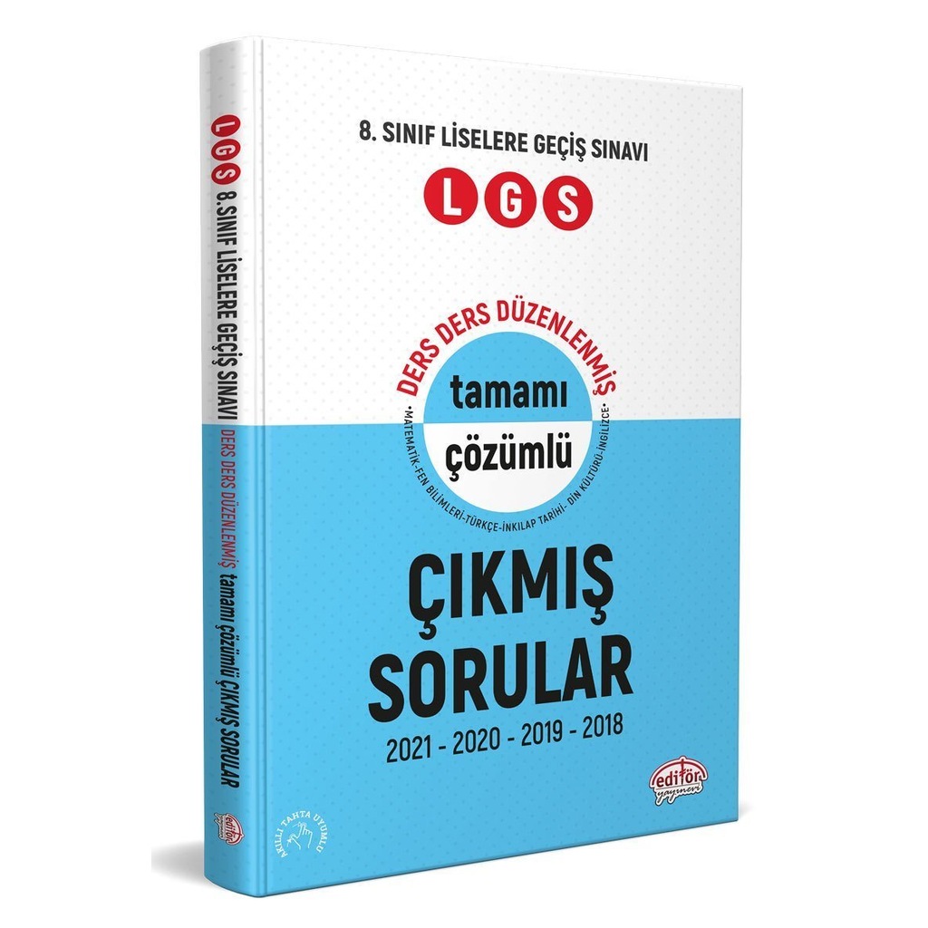 2022 8 Sinif Lgs Cikmis Sorular Ve Cozumleri Editor Yayinlari Fiyatlari Ve Ozellikleri